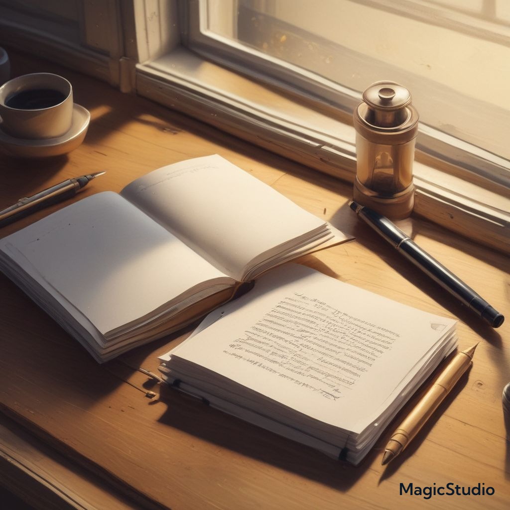 When Perfection Blocks the Pen: Lessons from a Slow Blogging Year... #TRT_004 2 magicstudio art 3