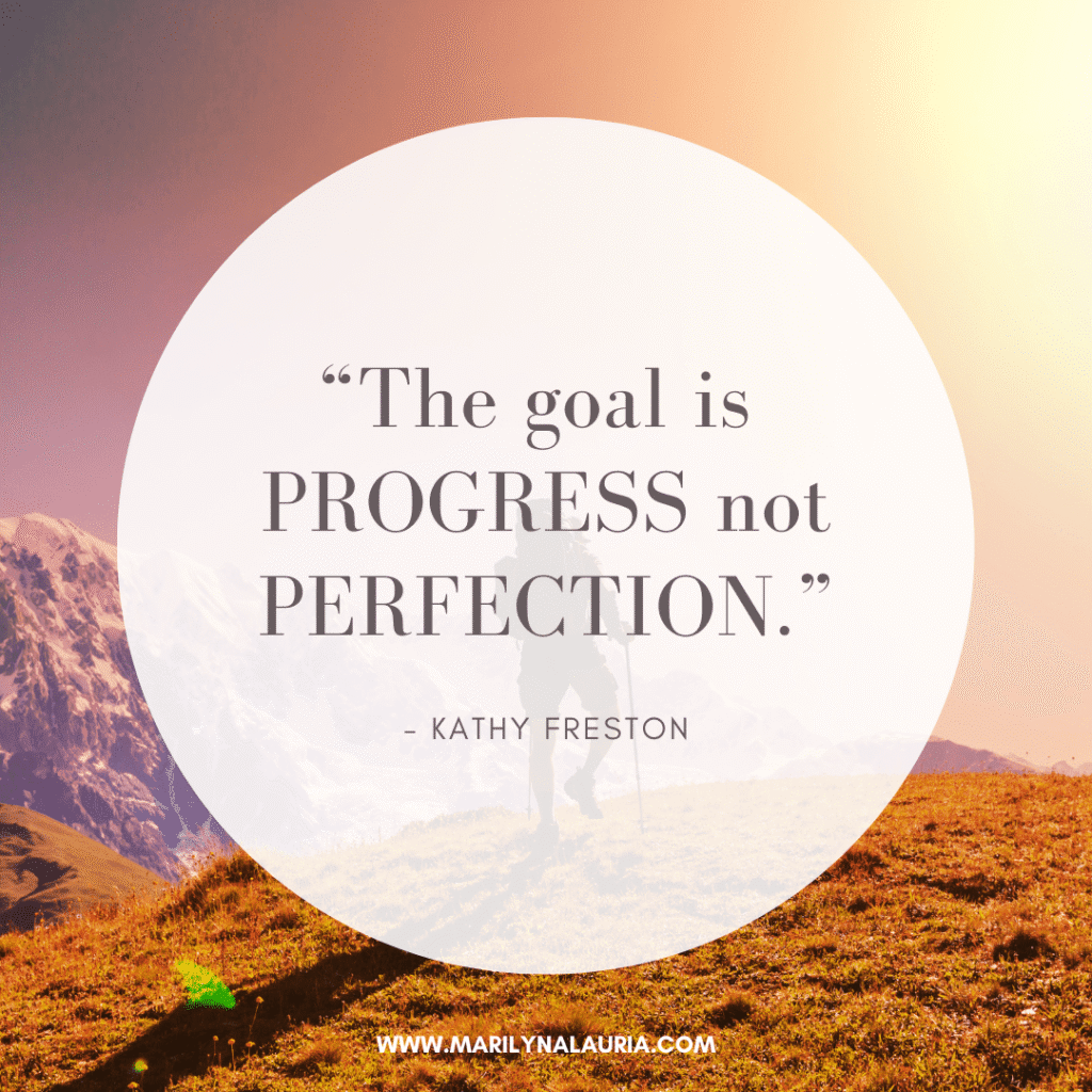 When Perfection Blocks the Pen: Lessons from a Slow Blogging Year... #TRT_004 3 Progress not Perfection
